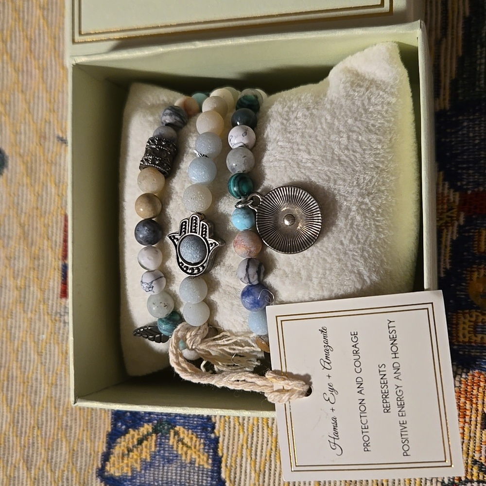 Arm Candy - Hamsa/Eye Stackable Bracelets